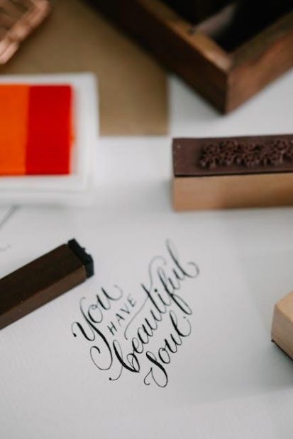 lettering guide template