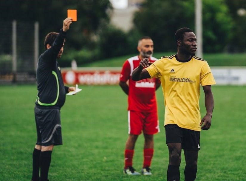 football referee game card pdf